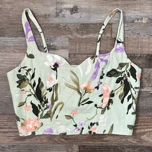 Abercrombie Linen-Blend Top